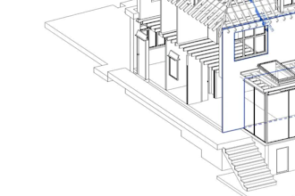 technical drawings in revit and autocad