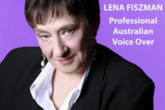 record a professional australian female voice over