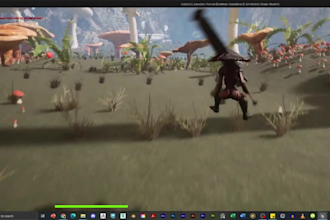 do 3d ue5 game character animation, fight, jump, walk cycle, idle, gesture, run