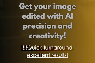 do ai image editing, enhance ai images and fix ai flaws