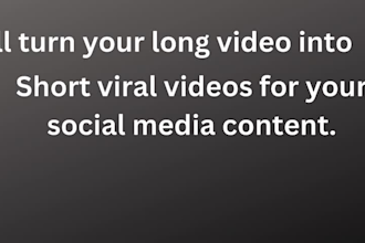 clip podcast and youtube video for social with captions