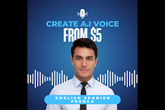 clone your voice with ai and generate professional audio