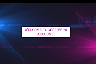 create a professional video for you