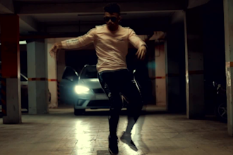 make a hiphop dance video choreography to your song