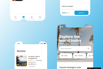 attractive mobile UI UX design or app UI UX design