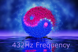 make royalty free meditation videos in 432hz or any solfeggio frequency