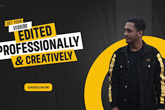 do professional and creative video editing for you