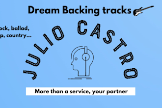 your productions of backing tracks