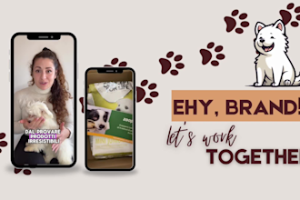 create ugc videos with my dog to promote your brand
