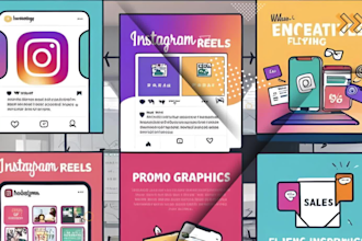 create engaging video thumbnails, instagram reels covers, tiktok template