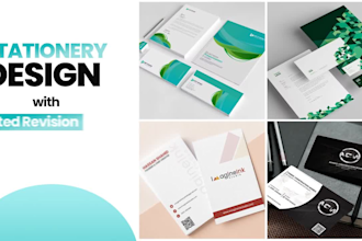 design print ready business cards and stationery items