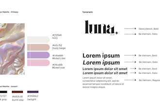 create professional quality branding for your skincare brand