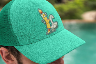 design a cool hat or caps with your own idea with mock up