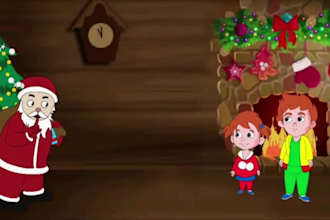 do a 2d animation with custom characters