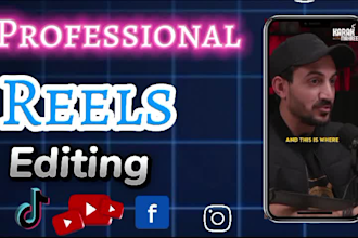 be your social media manager, assistant video and reel editor