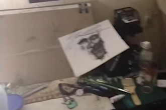 a dibujar, que el álbum de exiled from life no saldrá solo