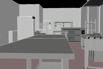 commercial kitchen design with mep and process planning