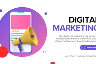 be virtual assistant for digital and social media marketing