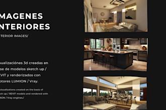 render realistic 3d images from modelling