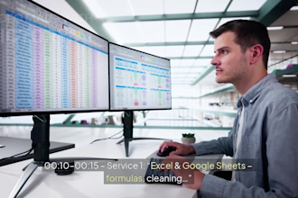 professional virtual assistant for data entry and admin tasks