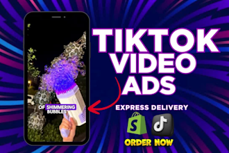 create viral tik tok video ads, dropshipping facebook ads creatives