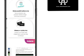 create a saas digital business card