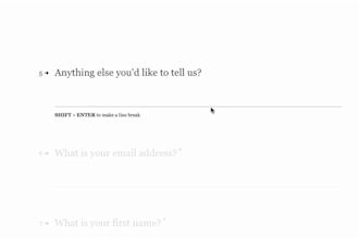 professionally design your online form, quiz, survey, poll, or questionnaire