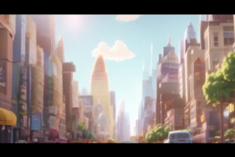 create pixar style animated story using ai