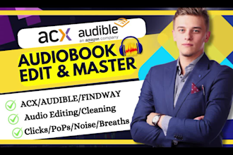 edit mix and master your audiobook production for acx standard