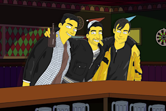 do a simpson character