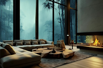 create cozy rain videos with natural sound and relaxing ambient tune