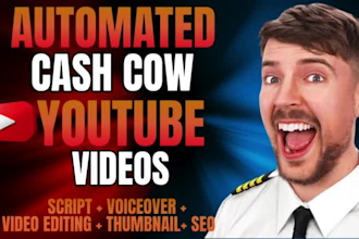 automated cash cow, cash cow youtube ,cash cow channel, cash cow