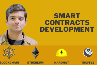 develop smart contracts using solidity for polygon, ethereum, evm