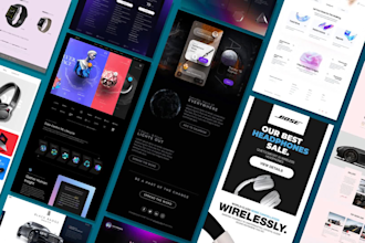 redesign professional website, responsive, fast loading