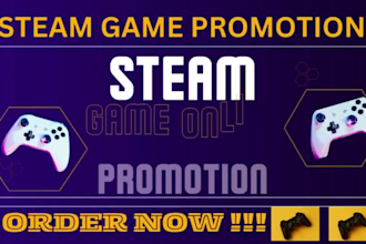 steam game promotion, game promotion