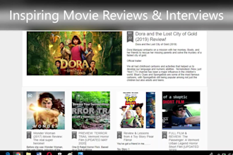make epic trailer ad for your website or social page