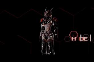 3d game trailer animation video, 3d game trailer cinematic 3d game character