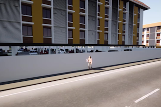 render a 3d architectural animation