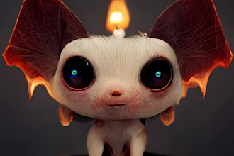 create 3d 2d pixel art collection of nft characters using ai