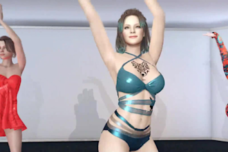 produce high quality 3d music video animation