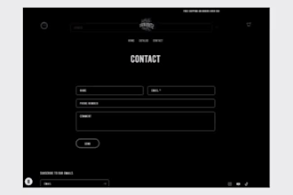create your streetwear shopify website for your clothing brand store