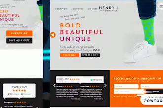 create landing page design or wordpress landing page
