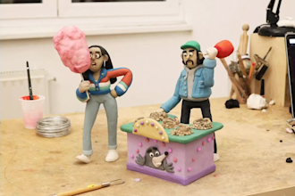 create amazing 3d clay animation, claymation, stop motion, character animation
