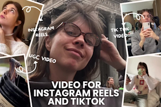 make video for instargram reels and tiktok