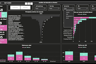 design professional power bi dashboards, reports and data analysis