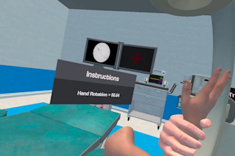create VR surgery training apps using oculus quest and unity