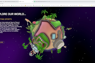 make threejs interactive scene