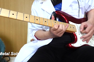 record a progressive and emotional guitar solo for your song