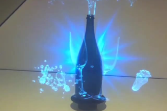 hologram animation, hologram fan, 3d hologram, 3d animation