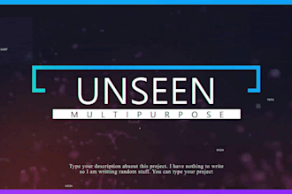 creat product, opener, intro, a promo video for your business